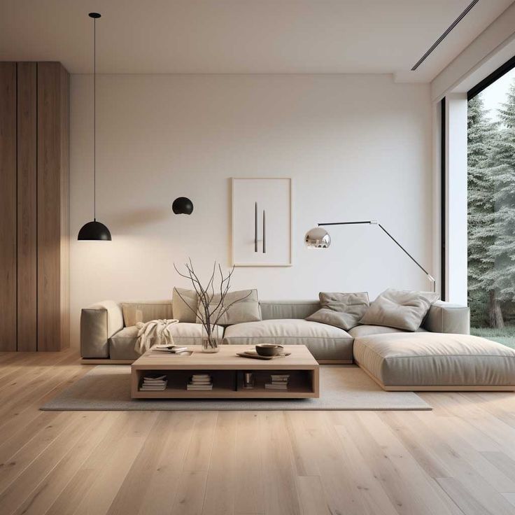 5+ Minimalist Living Room Ideas to Declutter Your Home • 333+ Inspiring ...